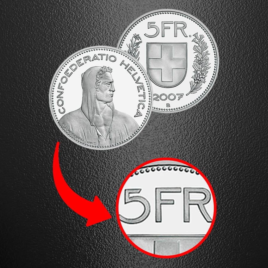 Pièce 10 francs « Helvetia »